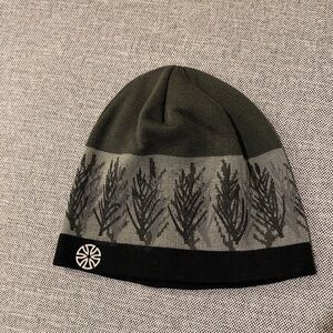 Stylish Gray and Black Beanie